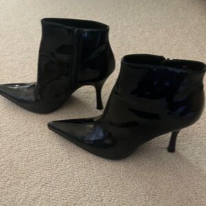 MIA Black Heeled Boots